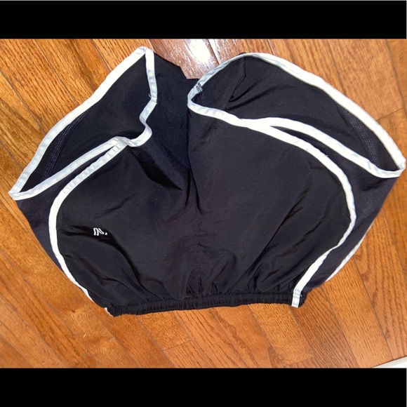 Black Varsity Shorts - Picture 1 of 2